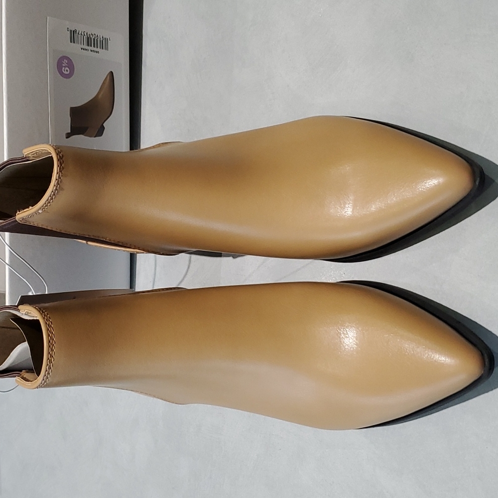 Women's Gwen Low Shaft Heeled Boots - A New Day
